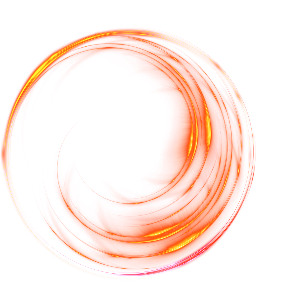 Fire Glowing Light Circle